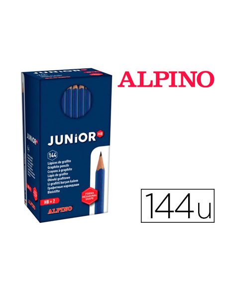 Lapices De Grafito Alpino Junior Caja De 144 Unidades