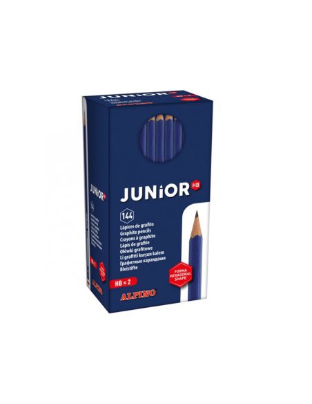 Lapices De Grafito Alpino Junior Caja De 144 Unidades