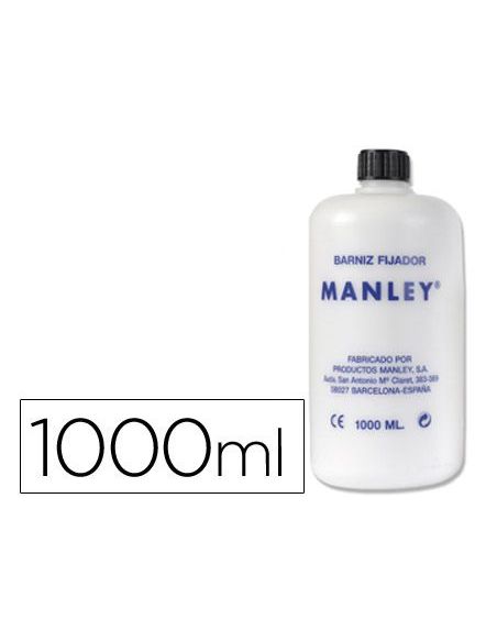 Barniz Fijativo Manley Acabado Brillante Bote De 1000 Ml
