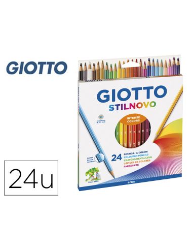 Lapices De Colores Giotto Stilnovo 24 Colores Unidad