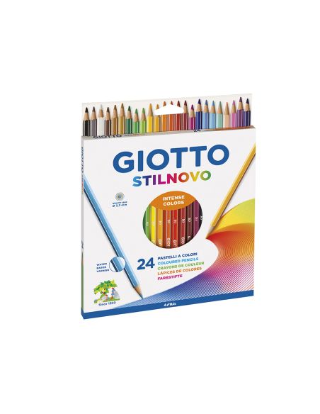 Lapices De Colores Giotto Stilnovo 24 Colores Unidad