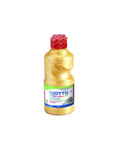 Tempera Liquida Giotto Escolar 250 Ml Metalizada Oro 2