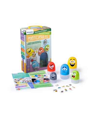 Juego Miniland Emoticapsules 6 Piezas