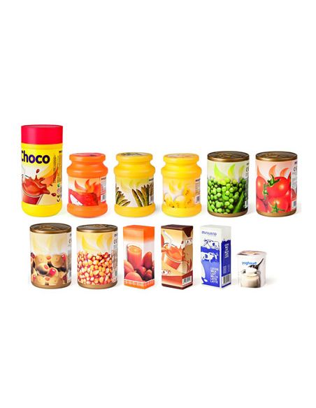 Juego Miniland Alimentos Envasados 12 Piezas
