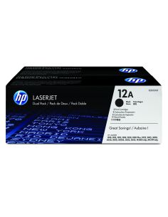 Toner Hp Laserjet 1010 1012 1015 1018 1020 1022 3015 3020 3030 3050 3052 3055 12A Negro Pack 2 2.000 Pag 2
