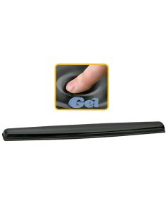 Reposamuñecas De Gel Fellowes Para Teclado Color Negro 471X59X16 Mm 2