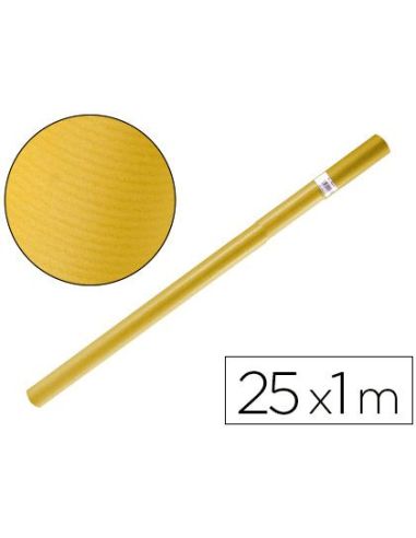 Papel Kraft Liderpapel Amarillo Rollo 25X1 Mt|Libreriasalesiana