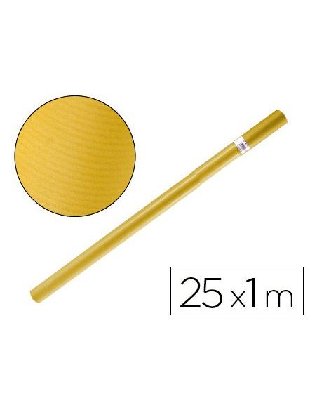 Papel Kraft Liderpapel Amarillo Rollo 25X1 Mt|Libreriasalesiana