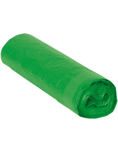 Bolsa Basura Industrial Verde 85X105Cm Galga 110 Rollo De 10 Unidades