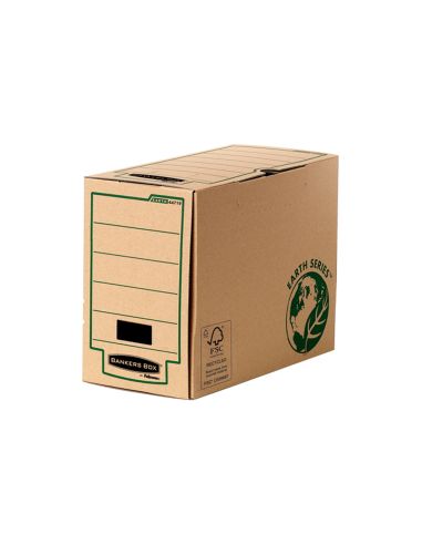 Caja Archivo Definitivo Fellowes Folio Carton Reciclado Lomo 150 Mm