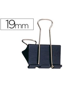 Pinza Metalica Q-Connect Reversible N.1 19 Mm Caja De 10 Unidades