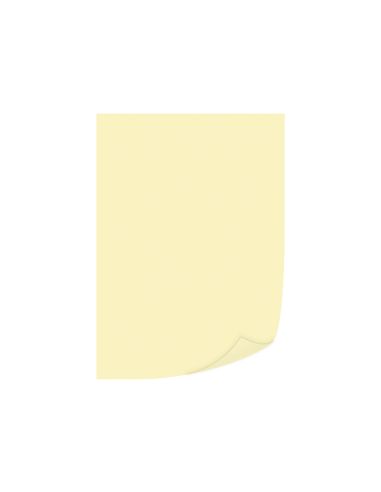 Papel color q-connect din a4 80gr amarillo paquete de 500 hojas
