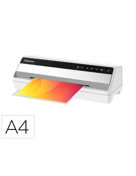 Plastificadora Fellowes Saturn 3I Din A4 2 Rodillos Sistema Antiatasco Hasta 125 Mc