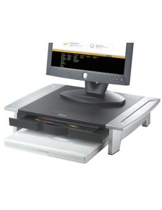 Soporte Fellowes Para Monitor Tft Office Suites Ajustable En Altura Con Bandeja 100/150X500X364 Mm Mm Color