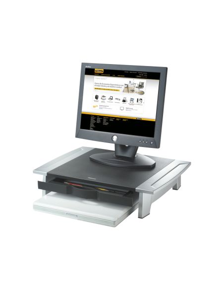 Soporte Fellowes Para Monitor Tft Office Suites Ajustable En Altura Con Bandeja 100/150X500X364 Mm Mm Color