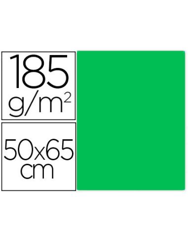 Cartulina Guarro Kiwi 50X65 Cm 185 Gr