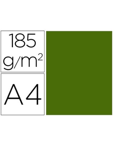 Cartulina Guarro Verde Safari 50X65 Cm 185 Gr