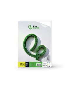 Papel Liderpapel A5 80G/M2 Liso Paquete De 500 Hojas 2