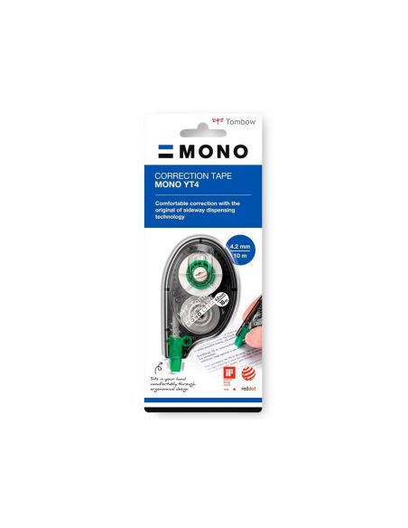 Corrector Tombow Mono Ct-Yt4 Cinta 4,2 Mm X 10 Mt