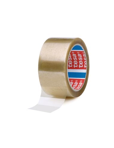 Cinta Adhesiva Tesa Pp Transparente 66 Mt X 50 Mm Para Embalaje