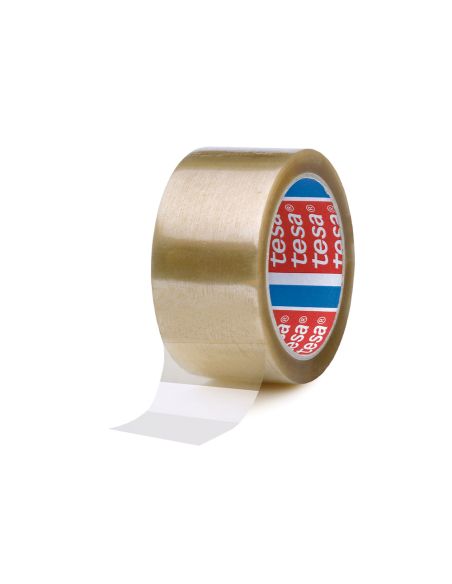 Cinta Adhesiva Tesa Pp Transparente 66 Mt X 50 Mm Para Embalaje
