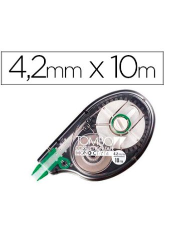 Corrector Tombow Mono Ct-Yt4 Cinta 4,2 Mm X 10 Mt En Blister