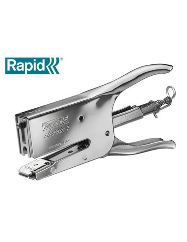 Grapadora Rapid De Tenaza K1 Capacidad 50 Hojas Usa Grapas 22/6 24/6 Y 24/8|Libreriasalesiana