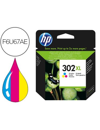 Ink-Jet Hp 302Xl Envy 4524 / 4527 / 4528 / 4521 Tricolor 330 Pag