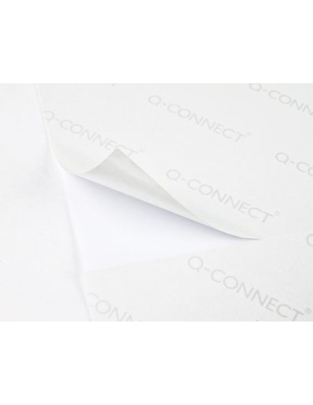 Etiqueta Adhesiva Q-Connect Kf10660 Tamaño 105X148,5 Mm Fotocopiadora Laser Ink-Jet Caja Con 100 Hojas Din A4