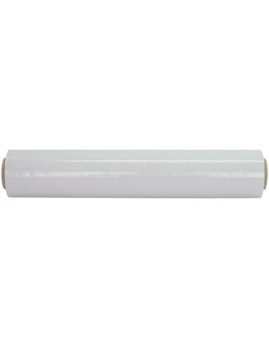 Film Extensible Q-Connect Manual Ancho 500 Mm Largo 145 Mt Espesor 23 Micras Transparente