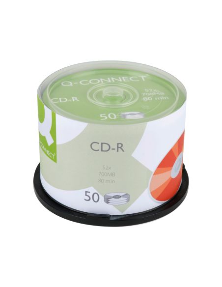 Cd-R Q-Connect Capacidad 700Mb Duracion 80Min Velocidad 52X Bote De 50 Unidades