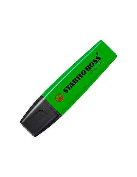 Rotulador Verde Stabilo Boss Fluorescente 70