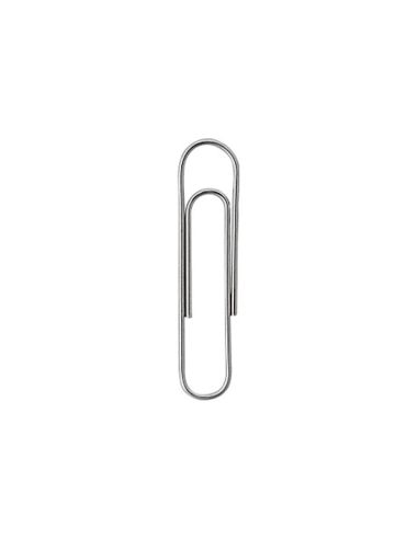 Clips Niquelados Q-Connect Nº 32 Mm Caja De 100 Unidades
