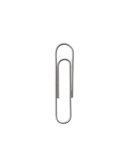 Clips Niquelados Q-Connect Nº 32 Mm Caja De 100 Unidades