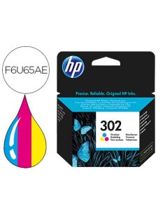Ink-Jet Hp 302 Deskjet 1110 / 2130 / 3630 Officejet 3830 / 4650 Envy 4520 Tricolor 165 Pag
