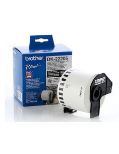 Cinta De Papel Continuo Brother Dk-22205 Para Impresoras De Etiquetas Ql 2