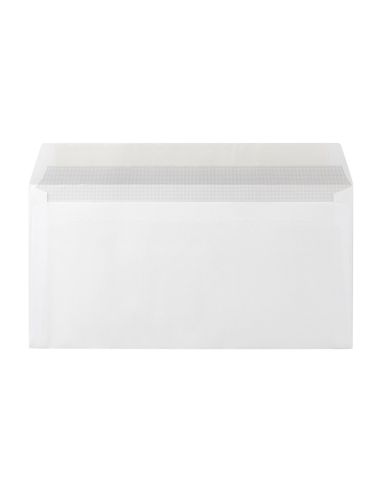 Sobre Liderpapel N.4 Blanco Americano Ventana Derecha 115X225Mm Tira Silicona Open System Caja De 500 Unidades