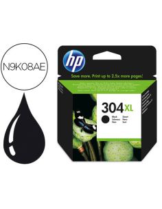 Ink-Jet Hp 304Xl Deskjet 3000 / 3720 / 3730 Negro 300 Paginas