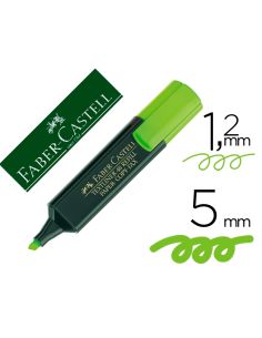 Rotulador Verde Faber Castell Fluorescente Textliner 48