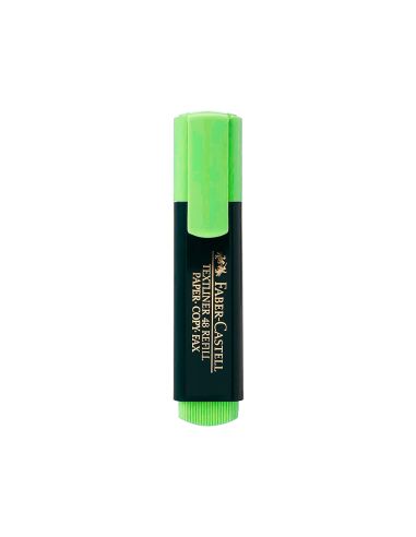 Rotulador Verde Faber Castell Fluorescente Textliner 48