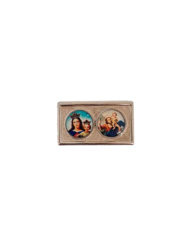 Iman Metal M.Auxiliadora José Y Jesús 4,5X2,5 Cm