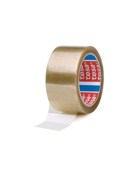 Cinta Adhesiva Tesa Pp Transparente 132 Mt X 50 Mm Para Embalaje