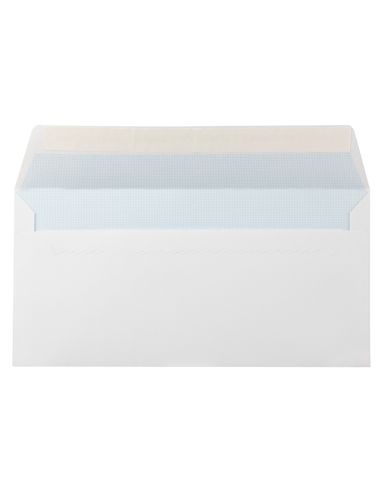 Sobre Liderpapel N.9 Blanco Comercial Normalizado 120X176Mm Tira De Silicona Caja De 500 Unidades