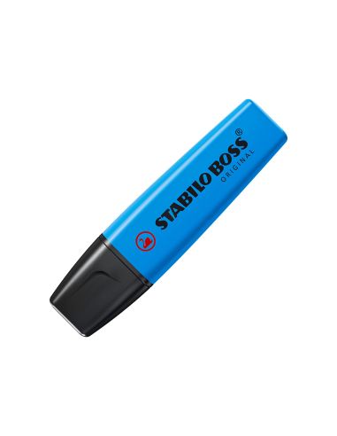 Rotulador Azul Stabilo Boss Fluorescente 70
