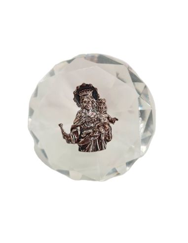 Repie Cristal Simil Diamante M.Auxiliadora