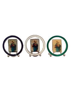 Repie Metal Calado Colores Surtidos Maria Auxiliadora