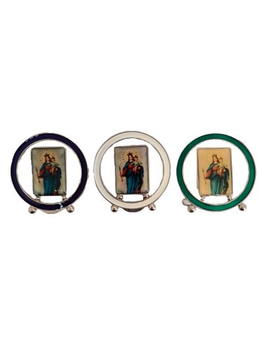 Repie Metal Calado Colores Surtidos Maria Auxiliadora