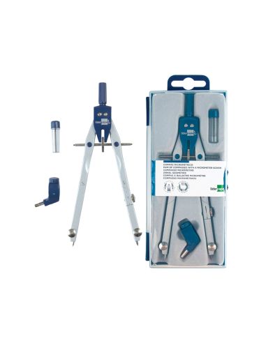 Compas Liderpapel Micrometrico Con Adaptador