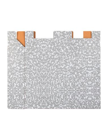 Caja Archivador Liderpapel Classic Red Folio Gris