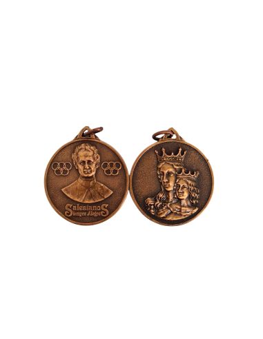 Medalla Bronce Don Bosco Doble Cara Don Bosco M.Auxiliadora Olimpiadas